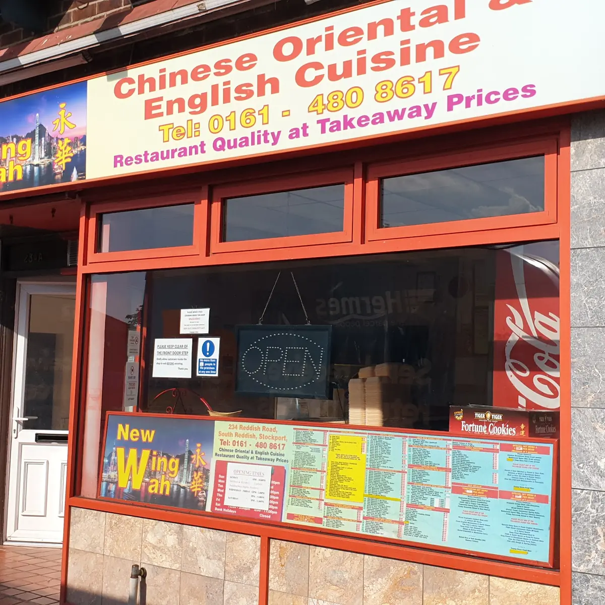New Wing Wah — Chinese Restaurants in Stockport