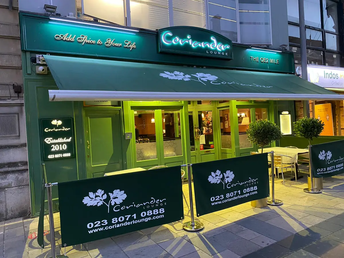 Coriander Lounge Indian Restaurant Southampton — Indian restaurants in Southampton