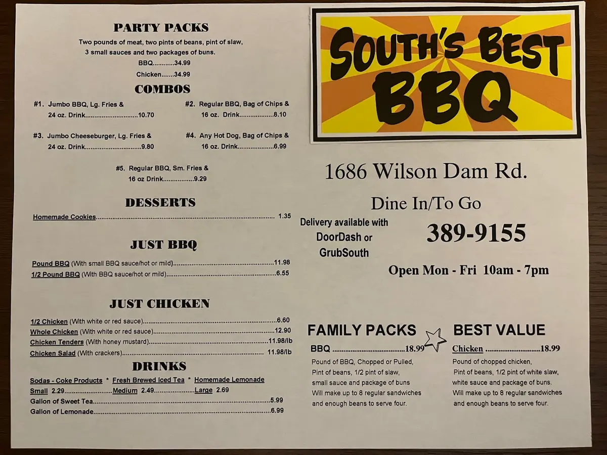 South’s Best BBQ/Southern BBQ photo (photo 1 of 3)