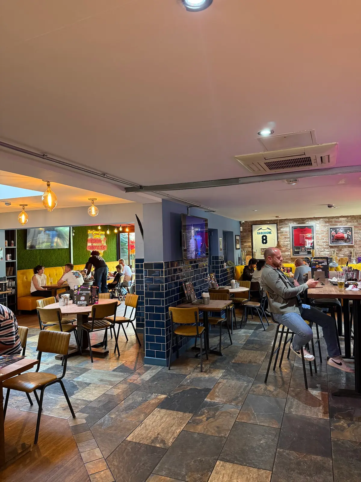 Chicken George Jnr — American restaurants in Bedford