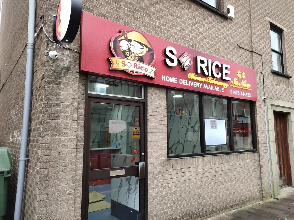 So Rice Chinese Takeaway Port Glasgow — Chinese Restaurants in Port Glasgow
