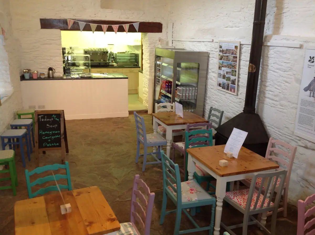 Inside The Old Mill Cafe, Plymouth