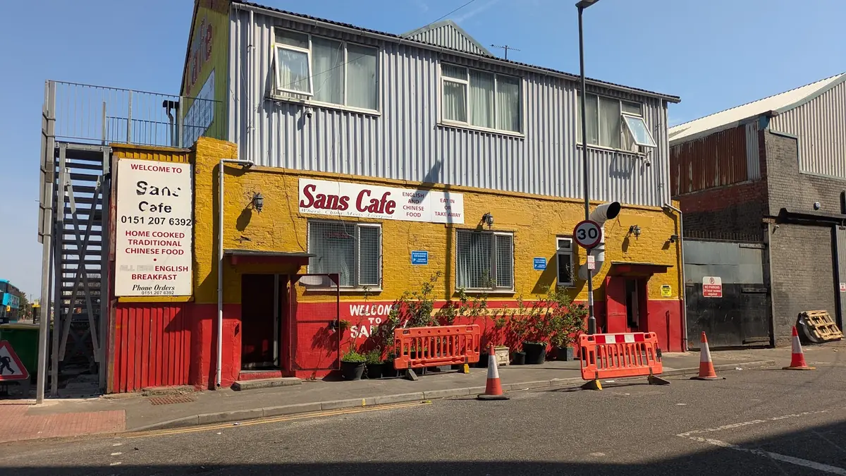 Inside San's Cafe, Liverpool