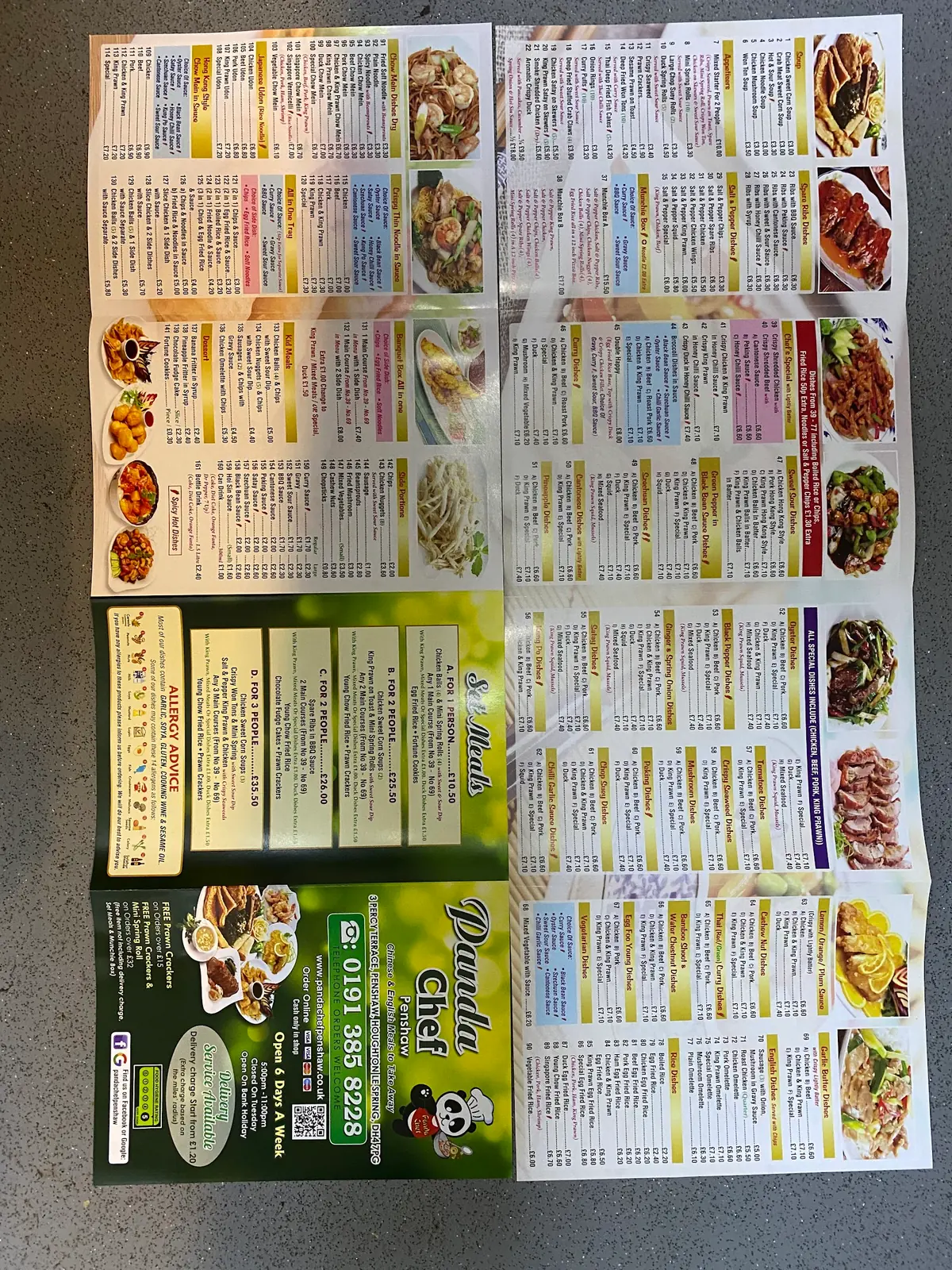 PANDA CHEF CHINESE TAKE AWAY- penshaw photo (photo 2 of 3)