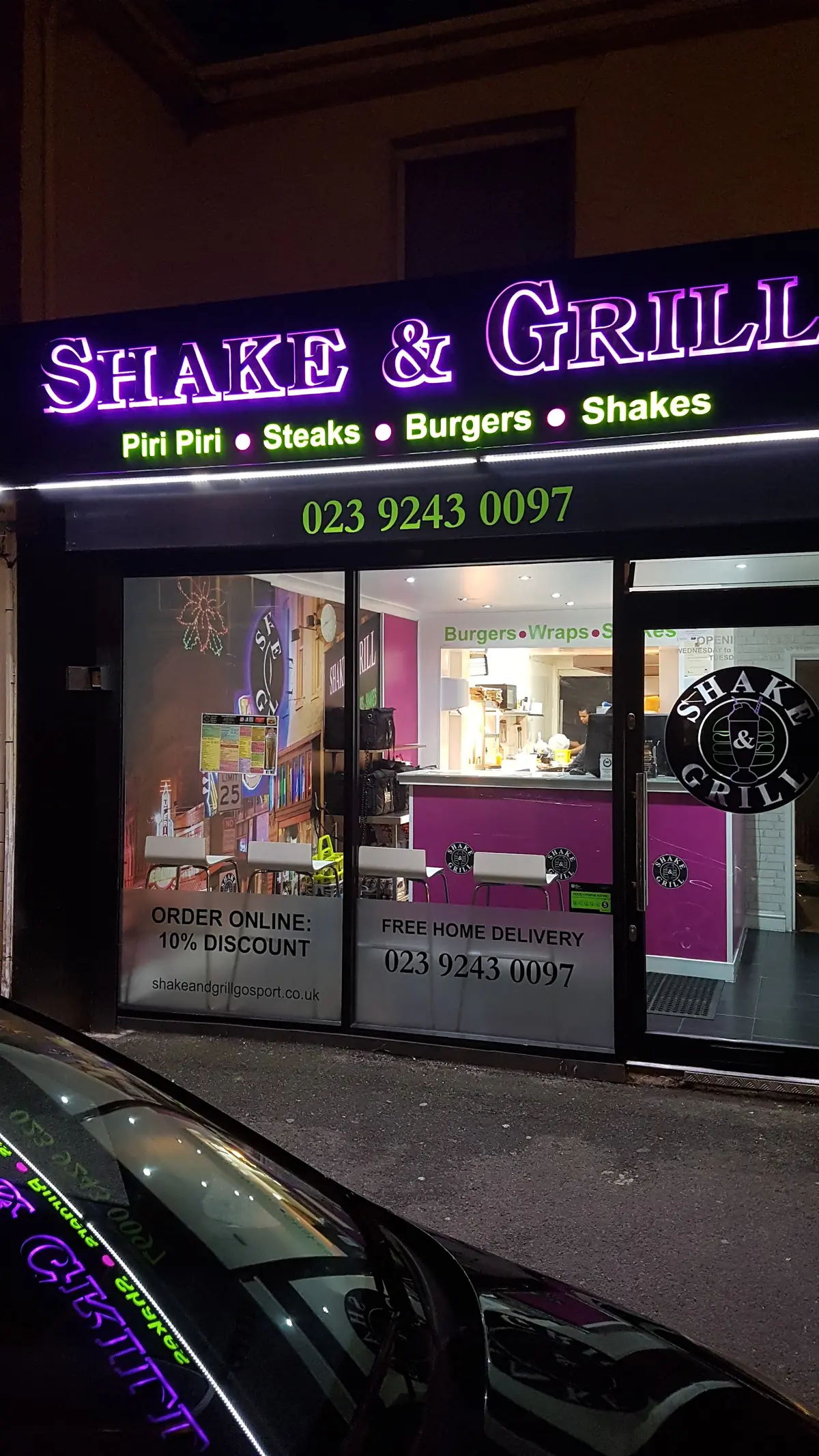 Shake and Grill — Fast Food in Gosport