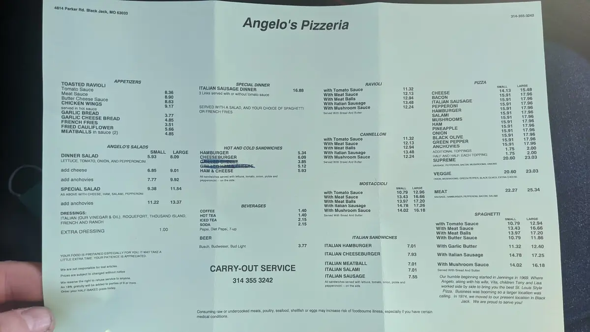 Angelo's Pizzeria photo (photo 1 of 3)