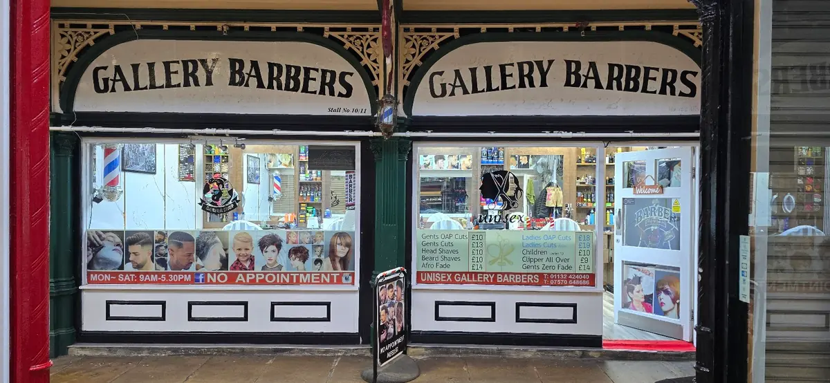 GALLERY BARBERS LEEDS market