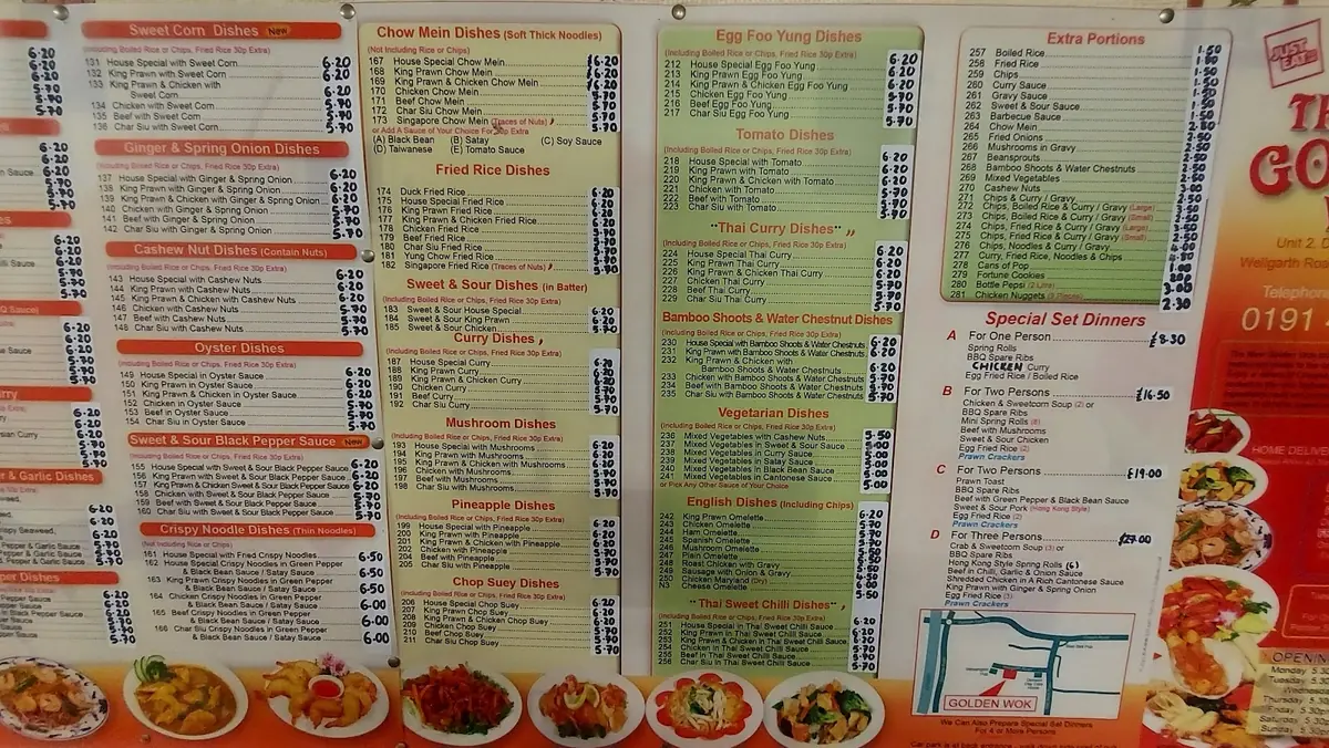 NEW Golden Wok — Chinese restaurants in Washington