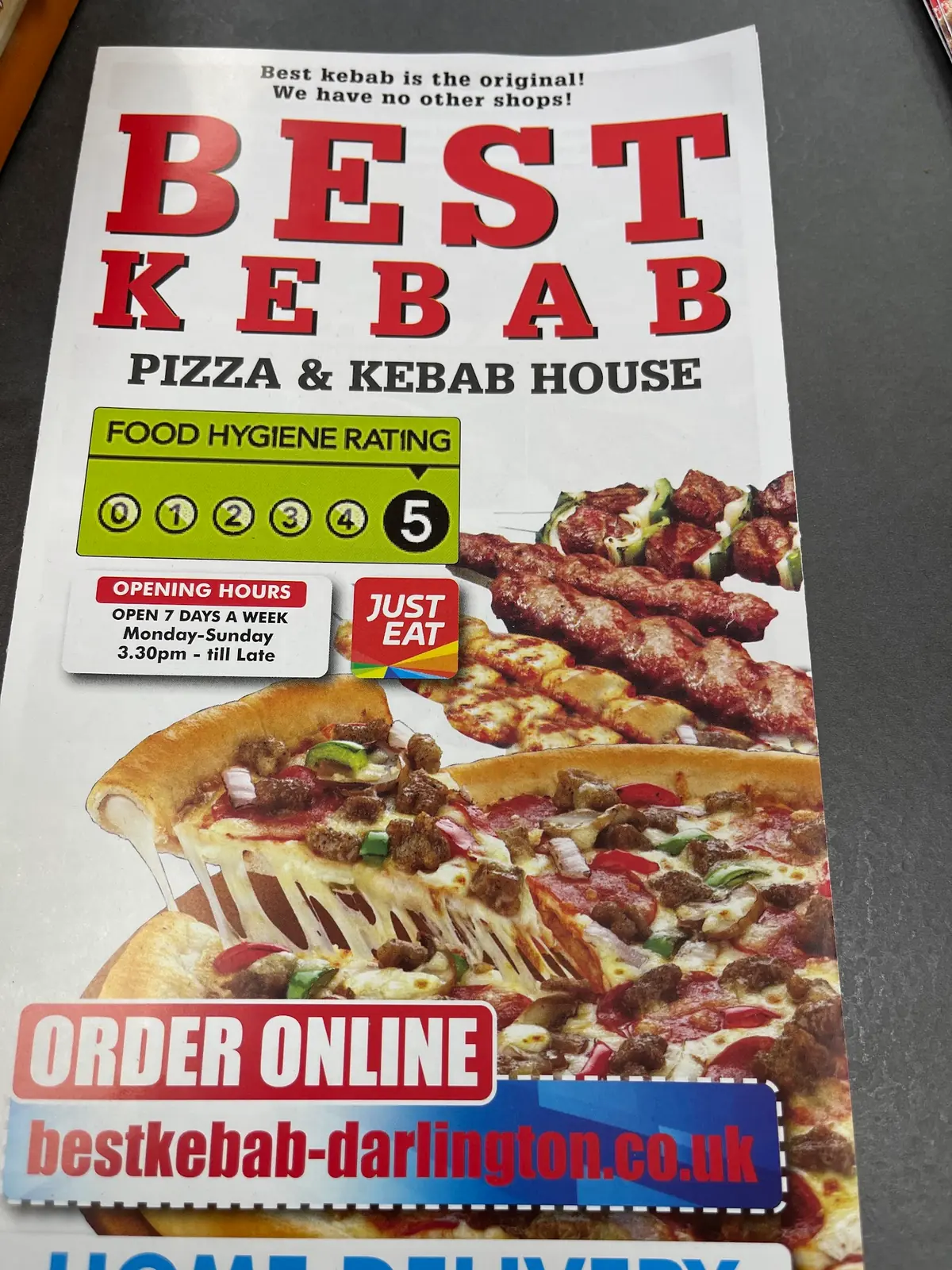 Best Kebab — Restaurants in Darlington
