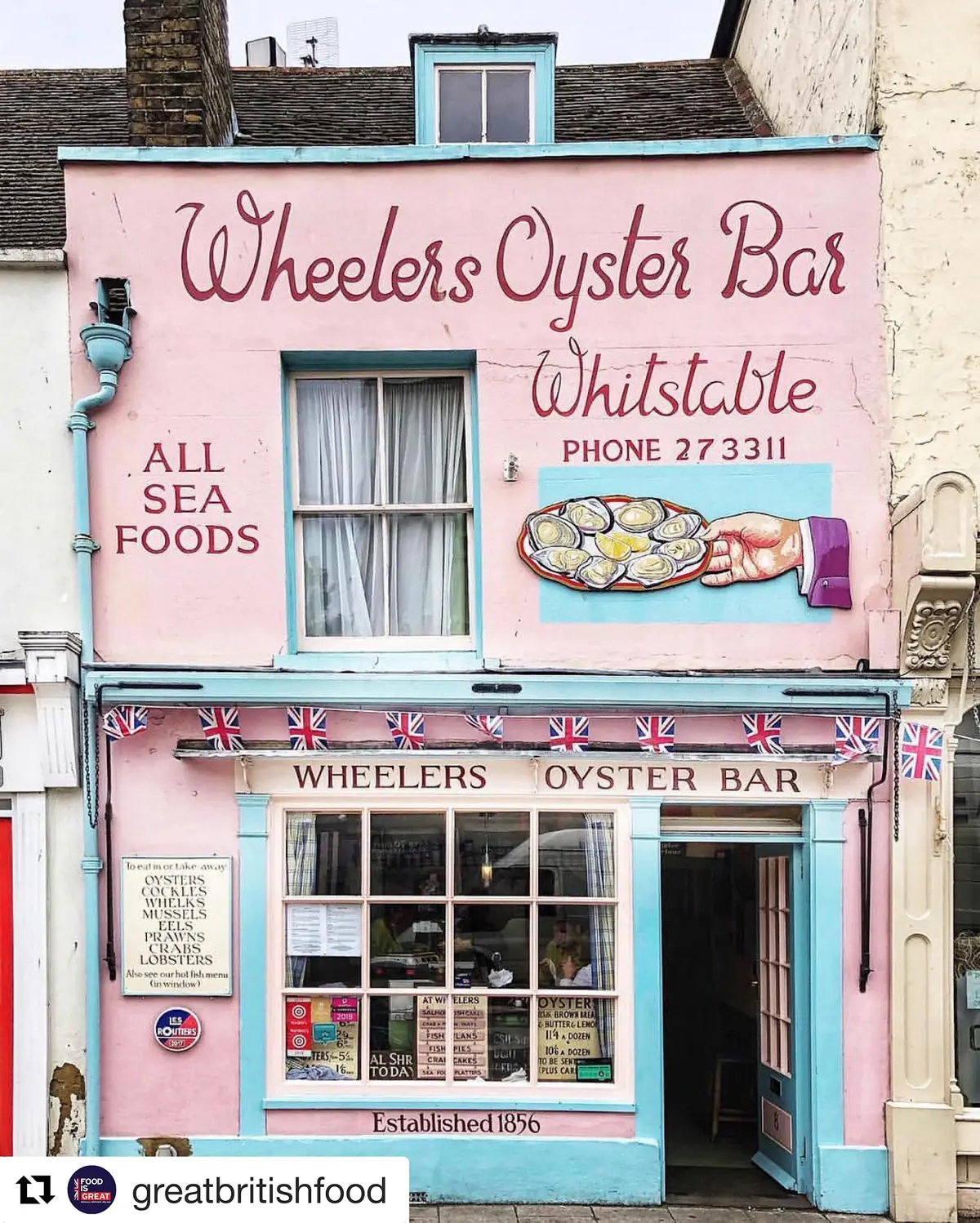 Wheelers Oyster Bar — Seafood Restaurants in Whitstable