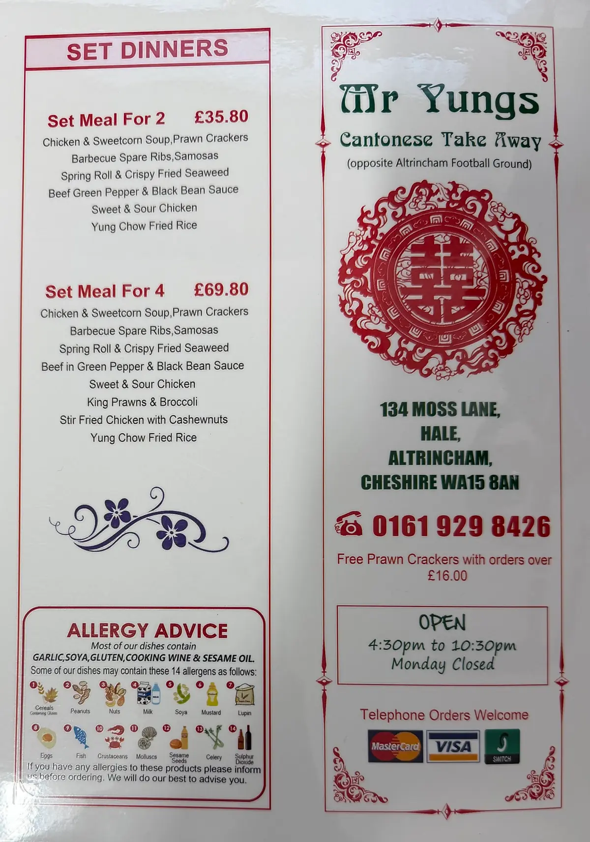 Mr Yungs Cantonese takeaway photo (photo 2 of 3)