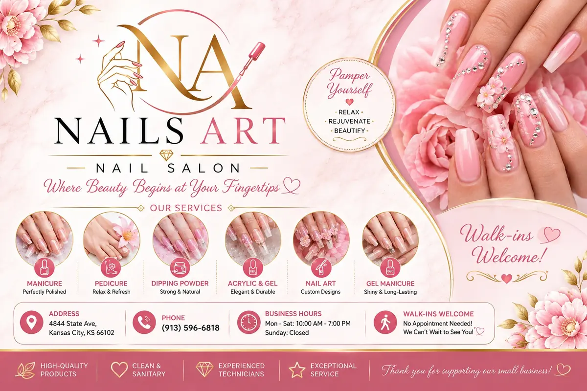 Nails Art — Nail Salons in Kansas City