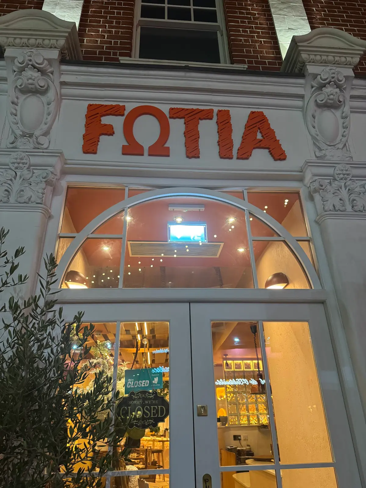 Fotia Marylebone Greek - Mediterranean
