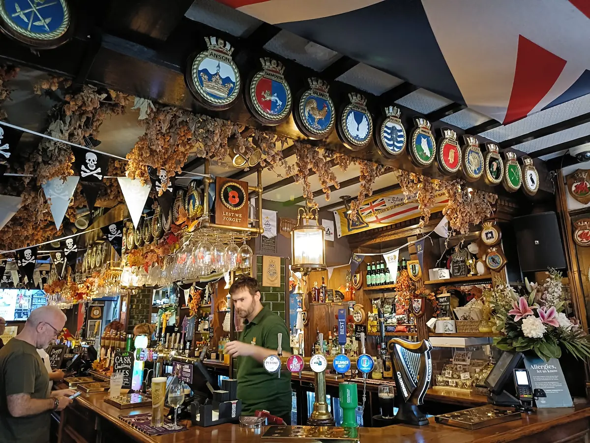 Ship Anson — Bars in Portsmouth