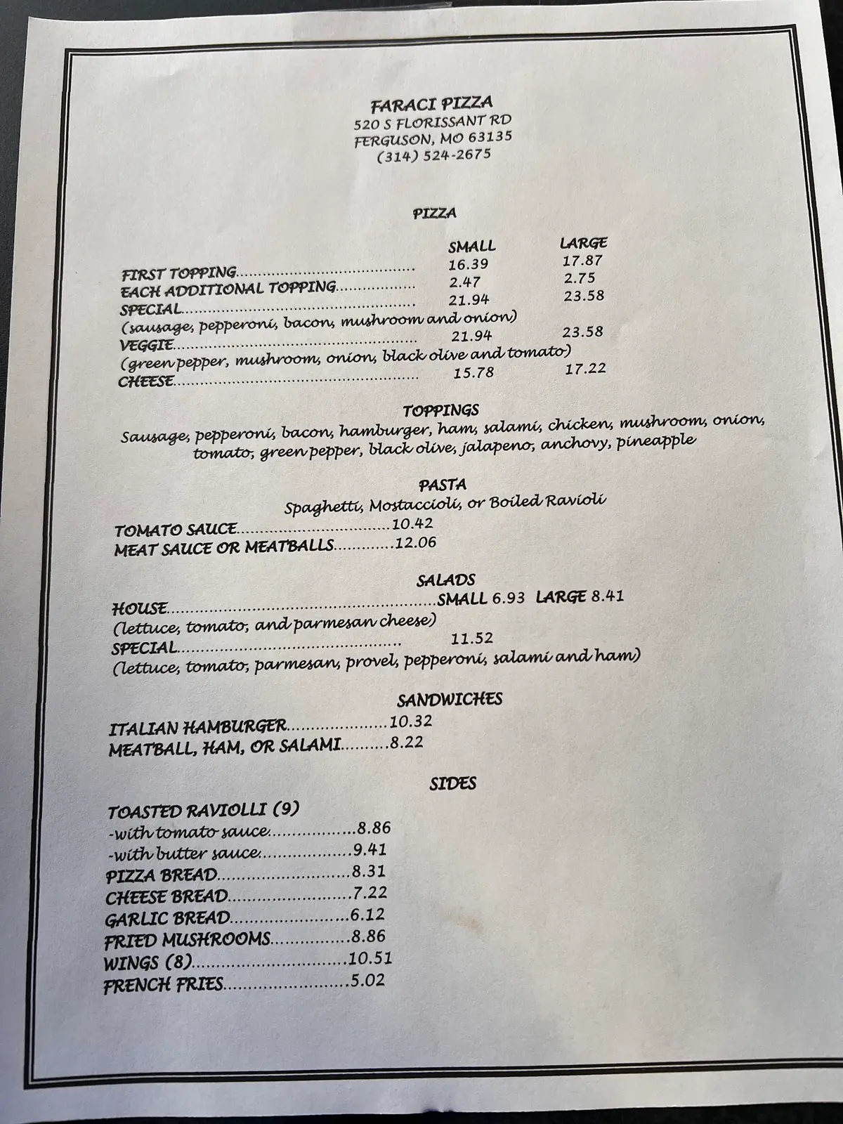 Faraci Pizza photo (photo 1 of 3)