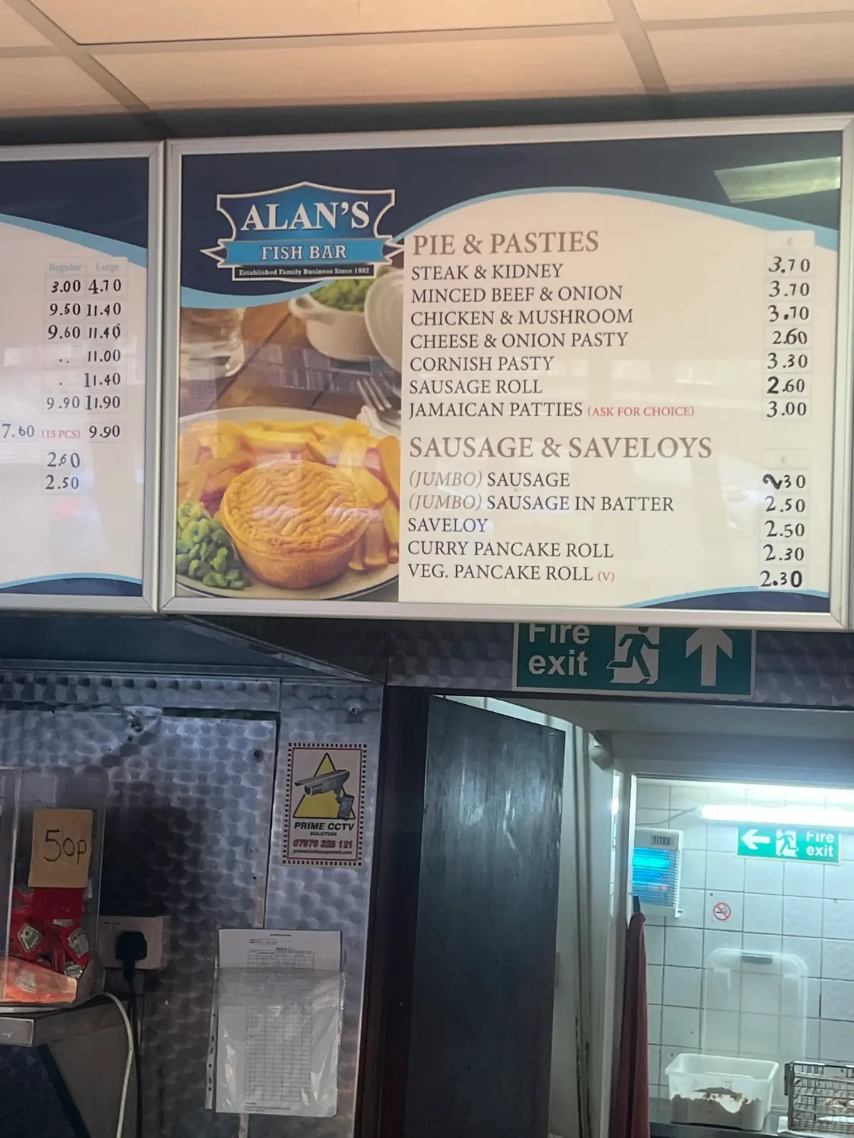 Alan's Fish Bar photo (photo 2 of 3)