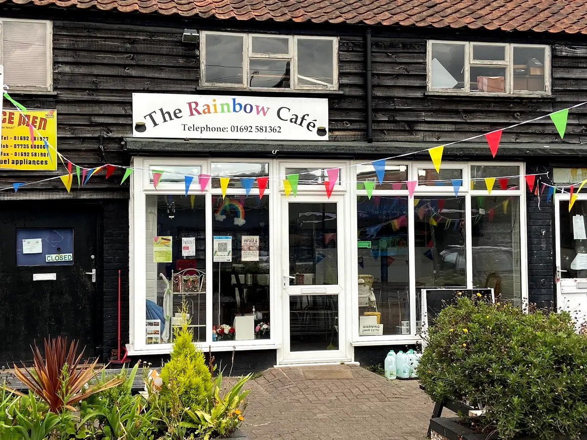 Inside The Rainbow Cafe, Norwich