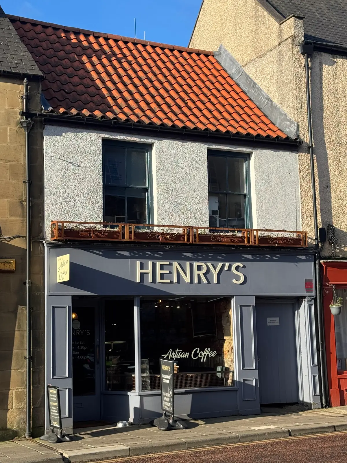 Henry's — Coffee shops in Alnwick