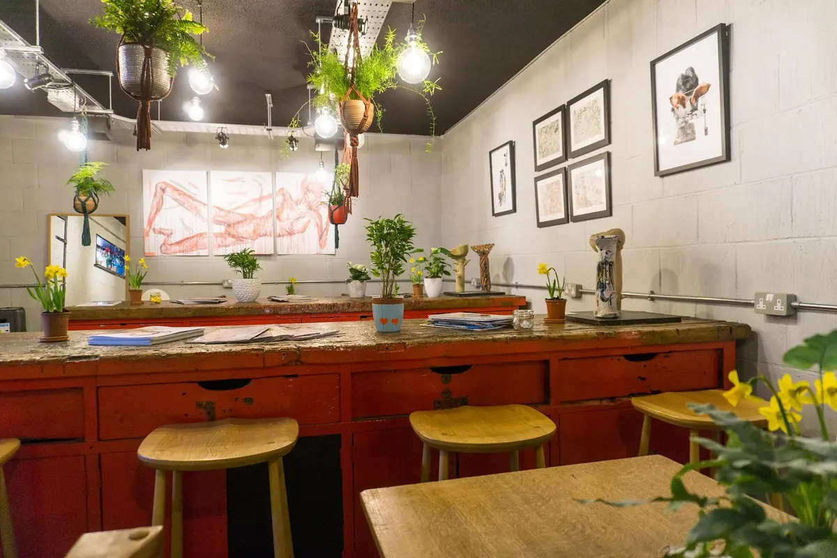 Inside Cafe Etch, Middlesbrough
