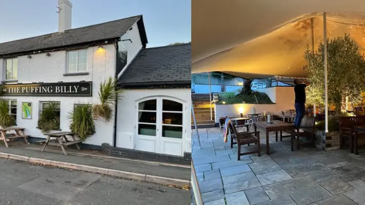 The Puffing Billy Inn — Bars in Exeter