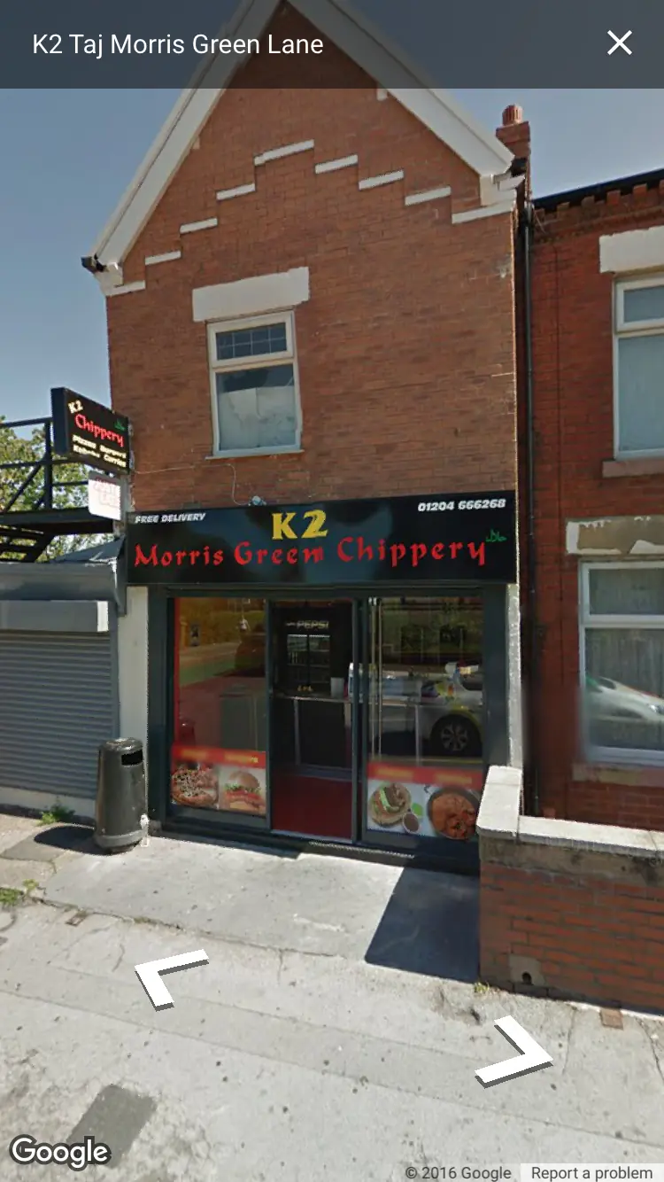 K2 Morris Green Chippy — Indian Restaurants in Bolton
