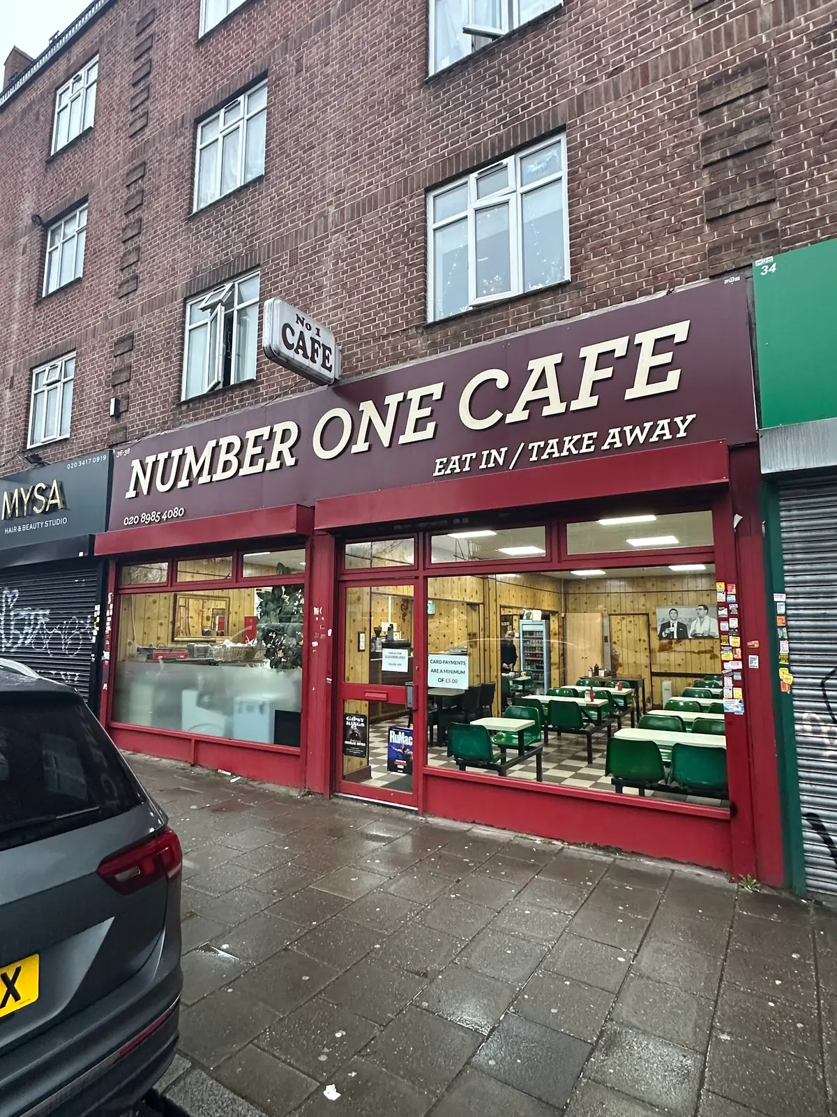 Number 1 Cafe Hackney — Cafes in London