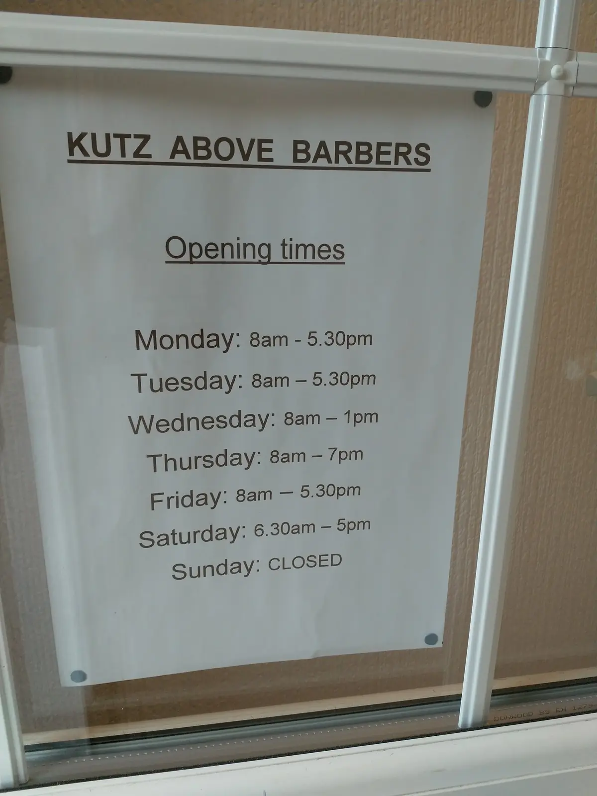 Kutz Barber Shop — Barbershops in Chester Le Street