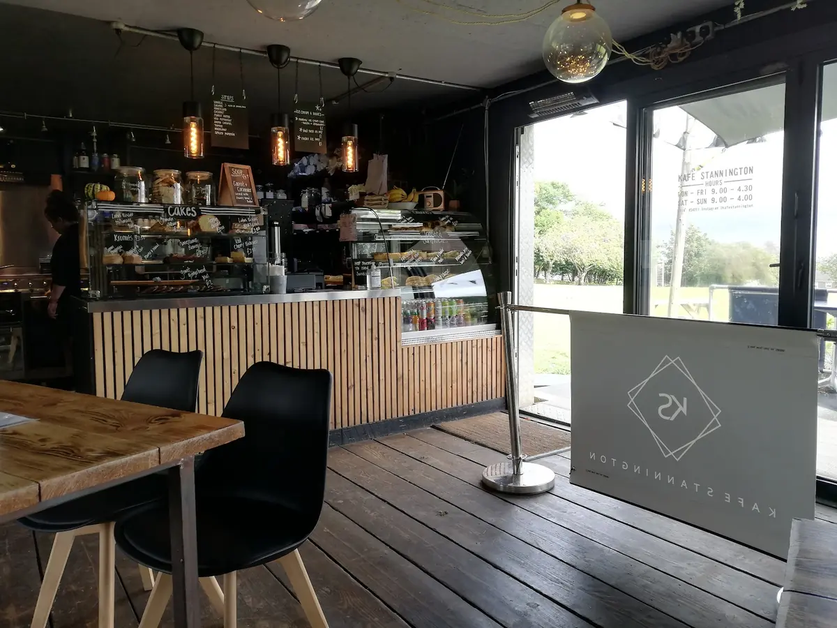 Inside Kafe Stannington, Sheffield