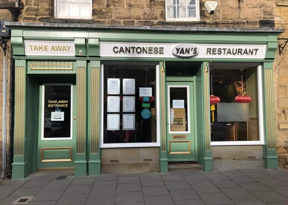 Yan's Restaurant — Chinese Restaurants in Alnwick