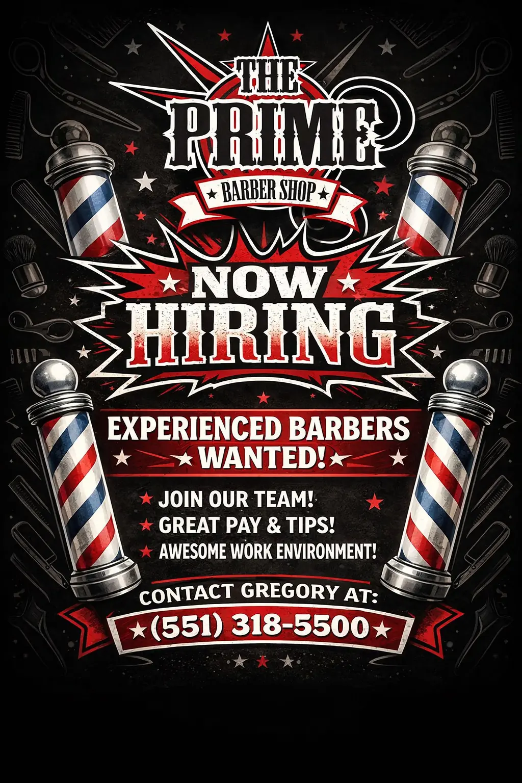 The Prime Barber Shop — Barbershops in Bayonne