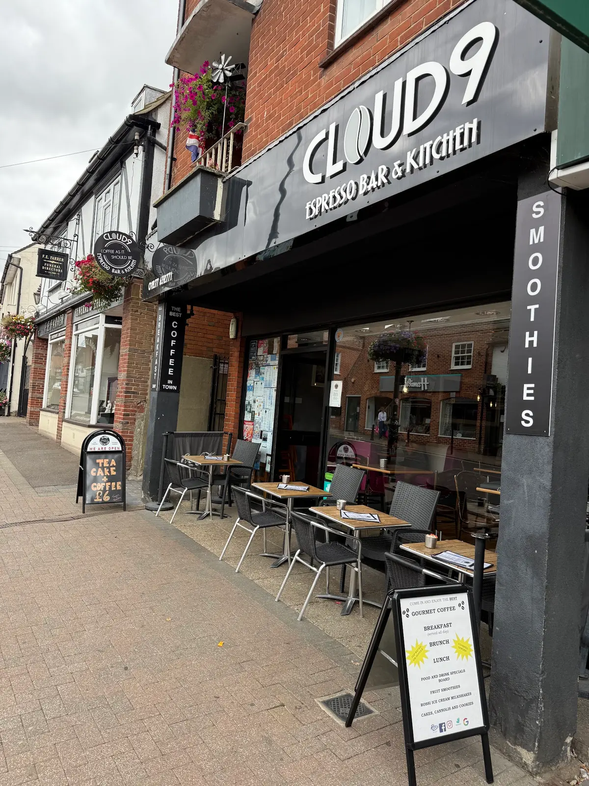 Cloud 9 Espresso Bar — Restaurants in Billericay