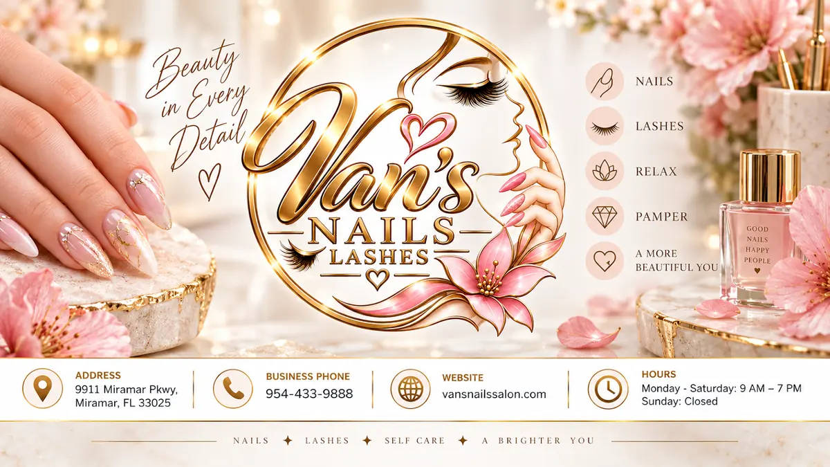 Van’s Nails — Nail Salons in Miramar