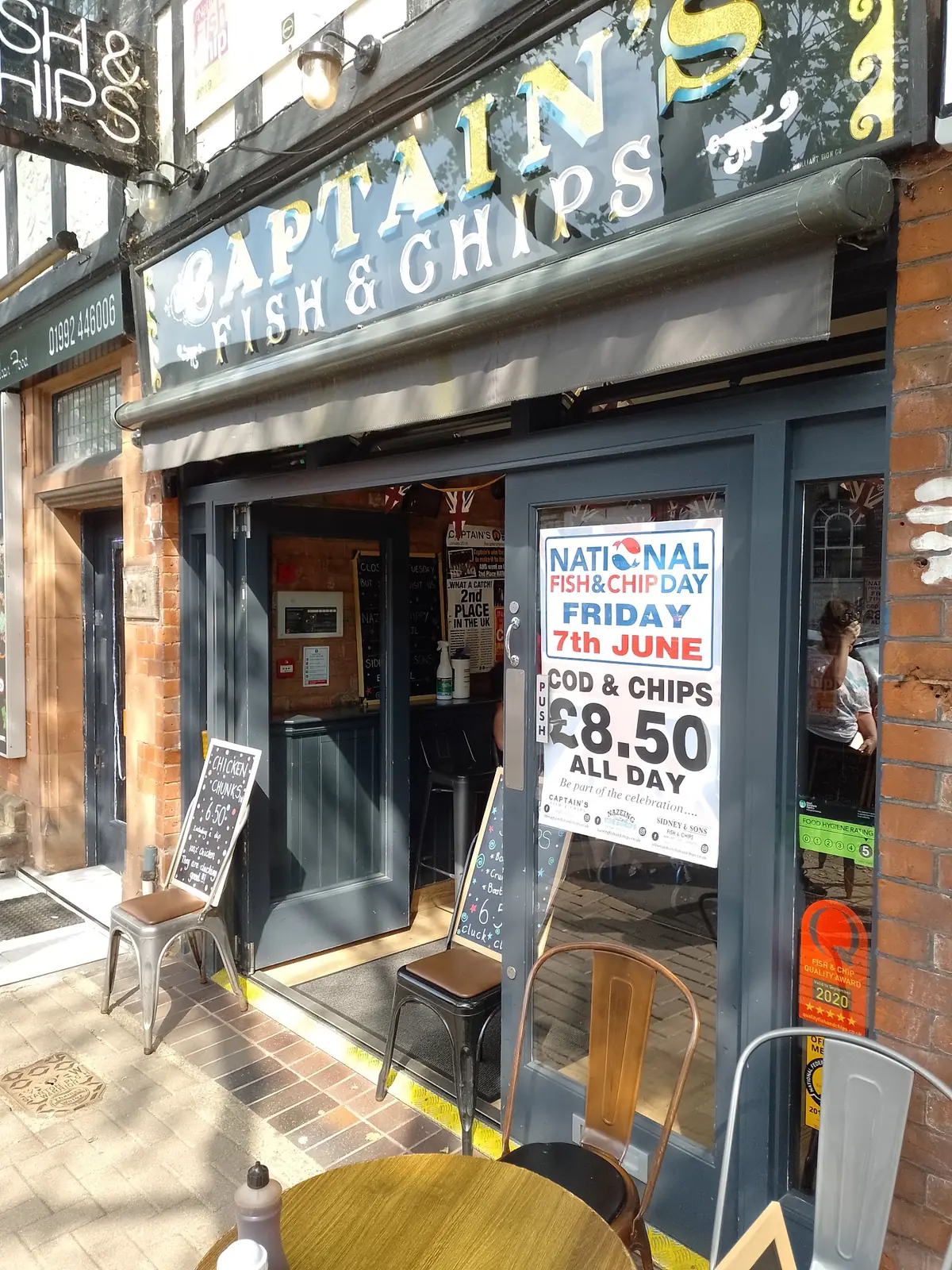 The Captain's Fish & Chips Hoddesdon photo (photo 3 of 3)