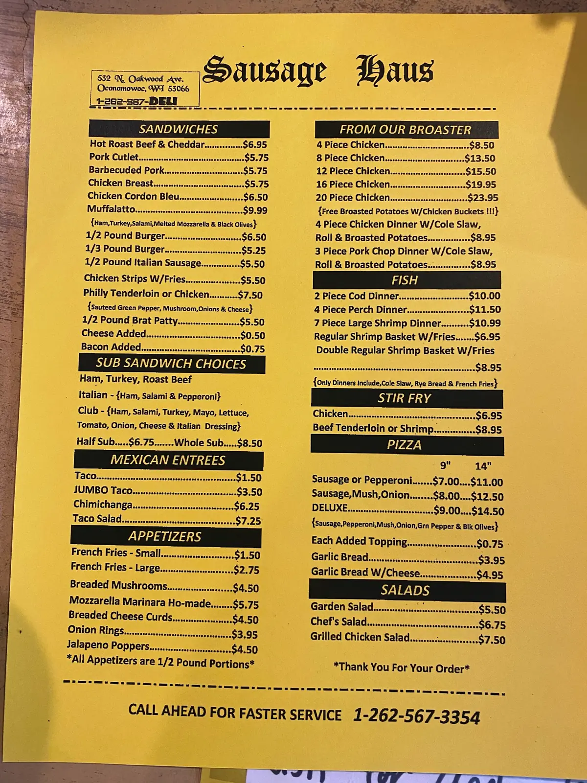 Sausage Haus Meat & Deli photo (photo 1 of 3)