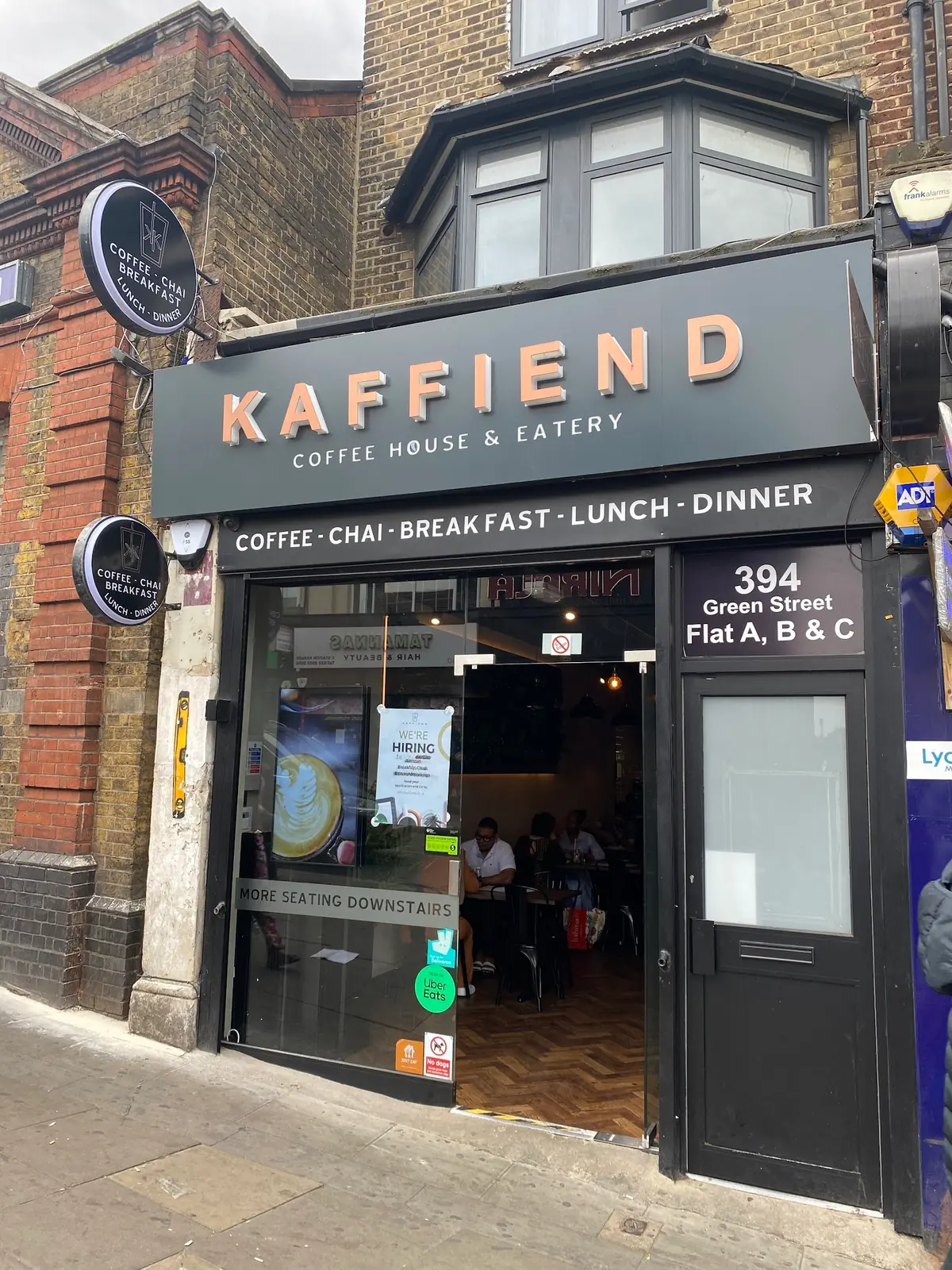 Inside Kaffiend, London