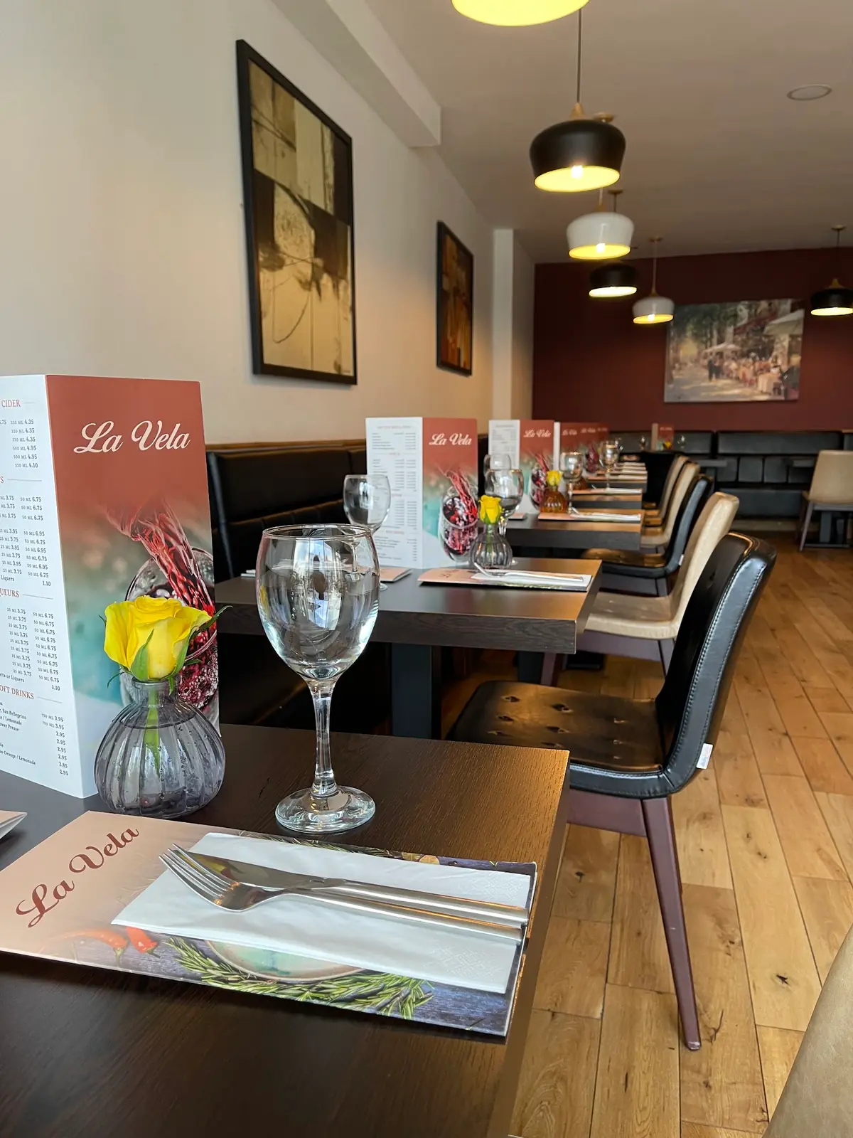 La Vela Ristorante — Italian restaurants in Burnham On Sea
