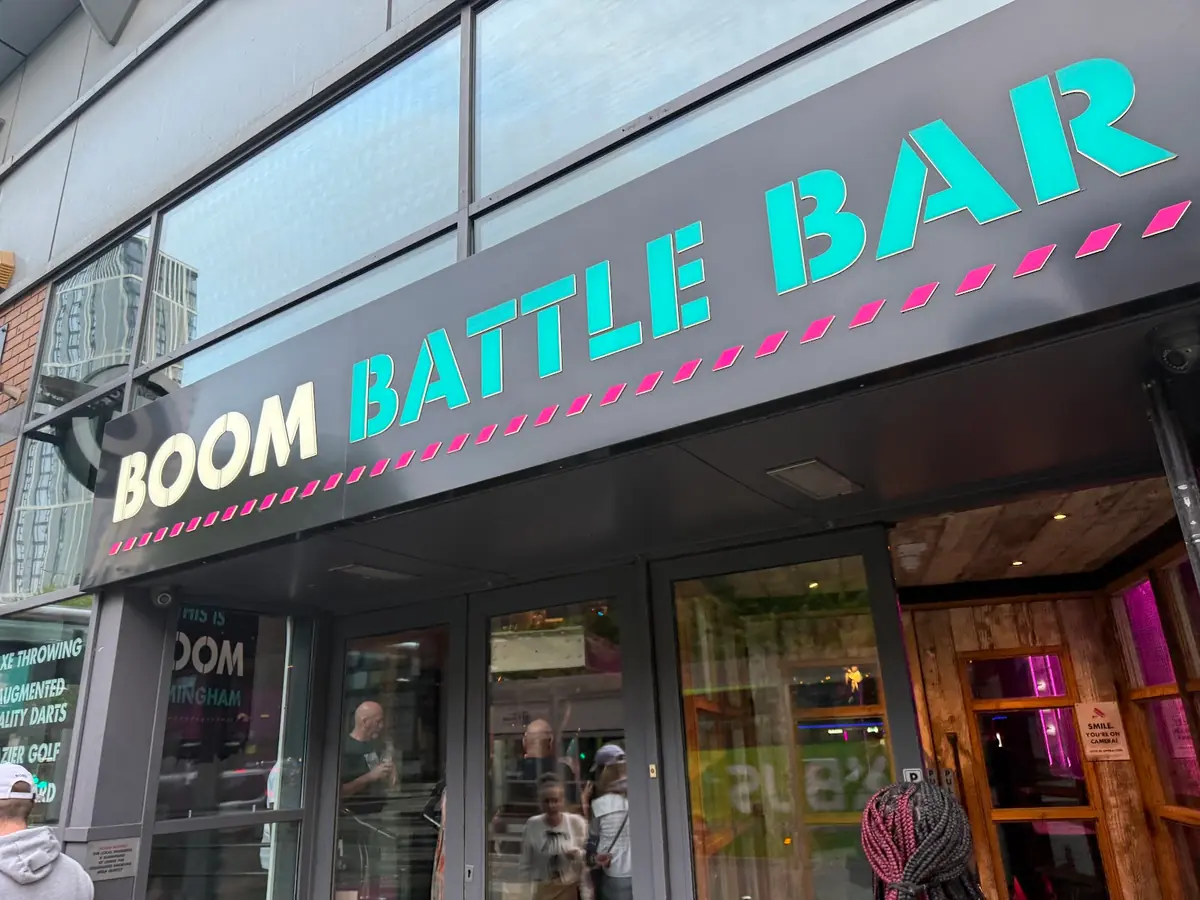 Boom Battle Bar Birmingham Broad Street