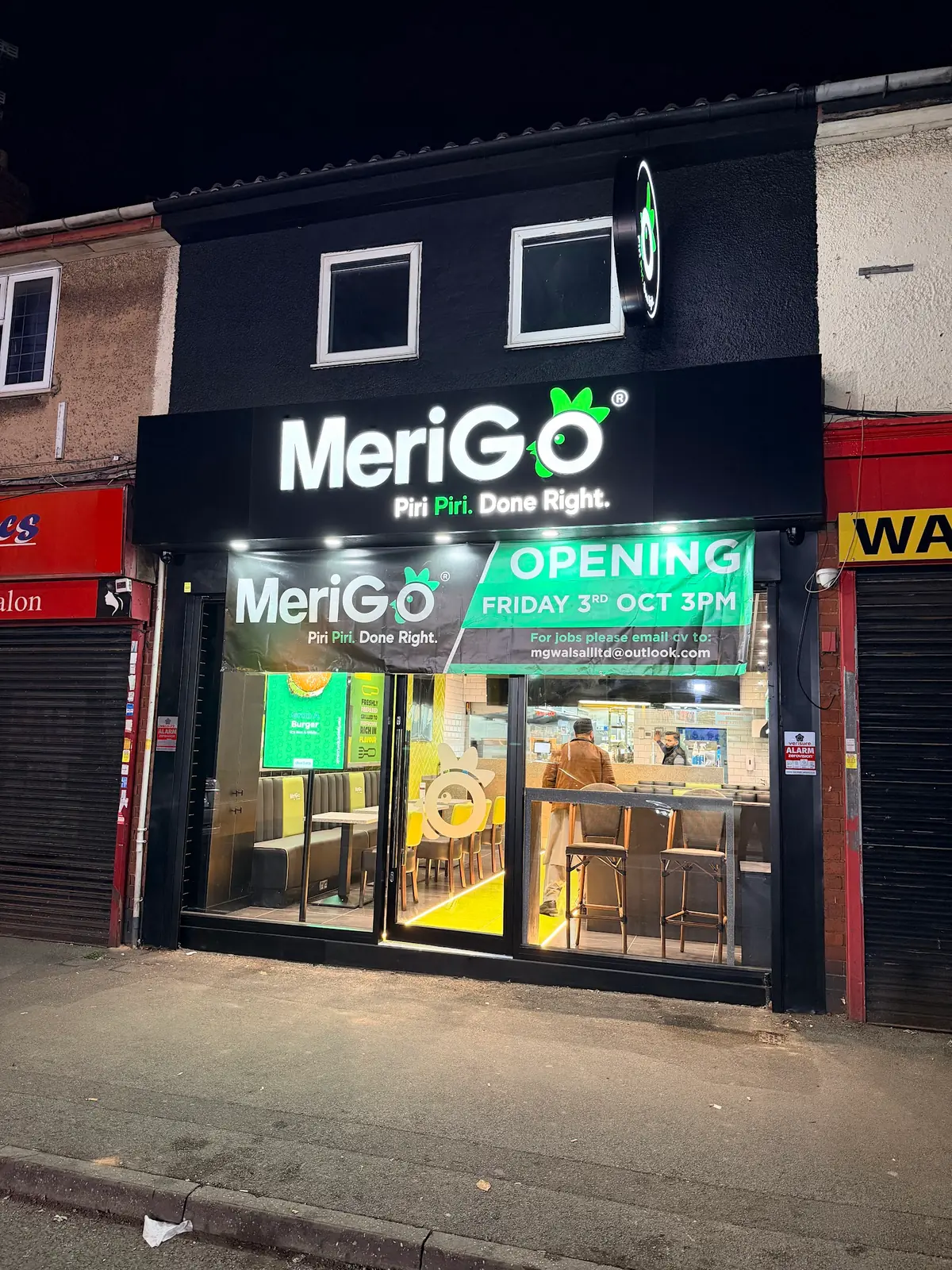 Inside MeriGo Piri Piri Walsall, Walsall