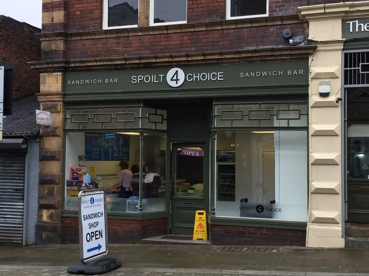 Spoilt 4 Choice — Sandwich Shops in Pontefract