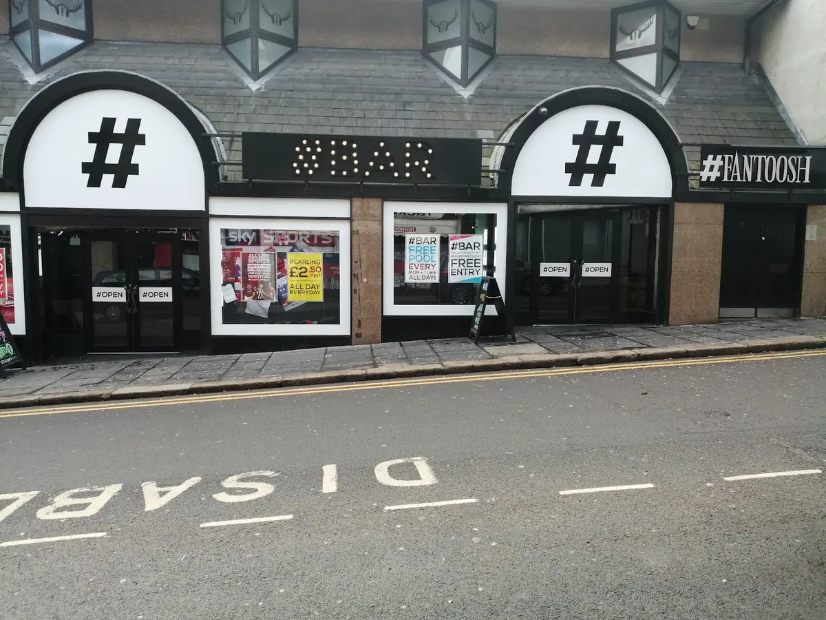 Hashtag Bar