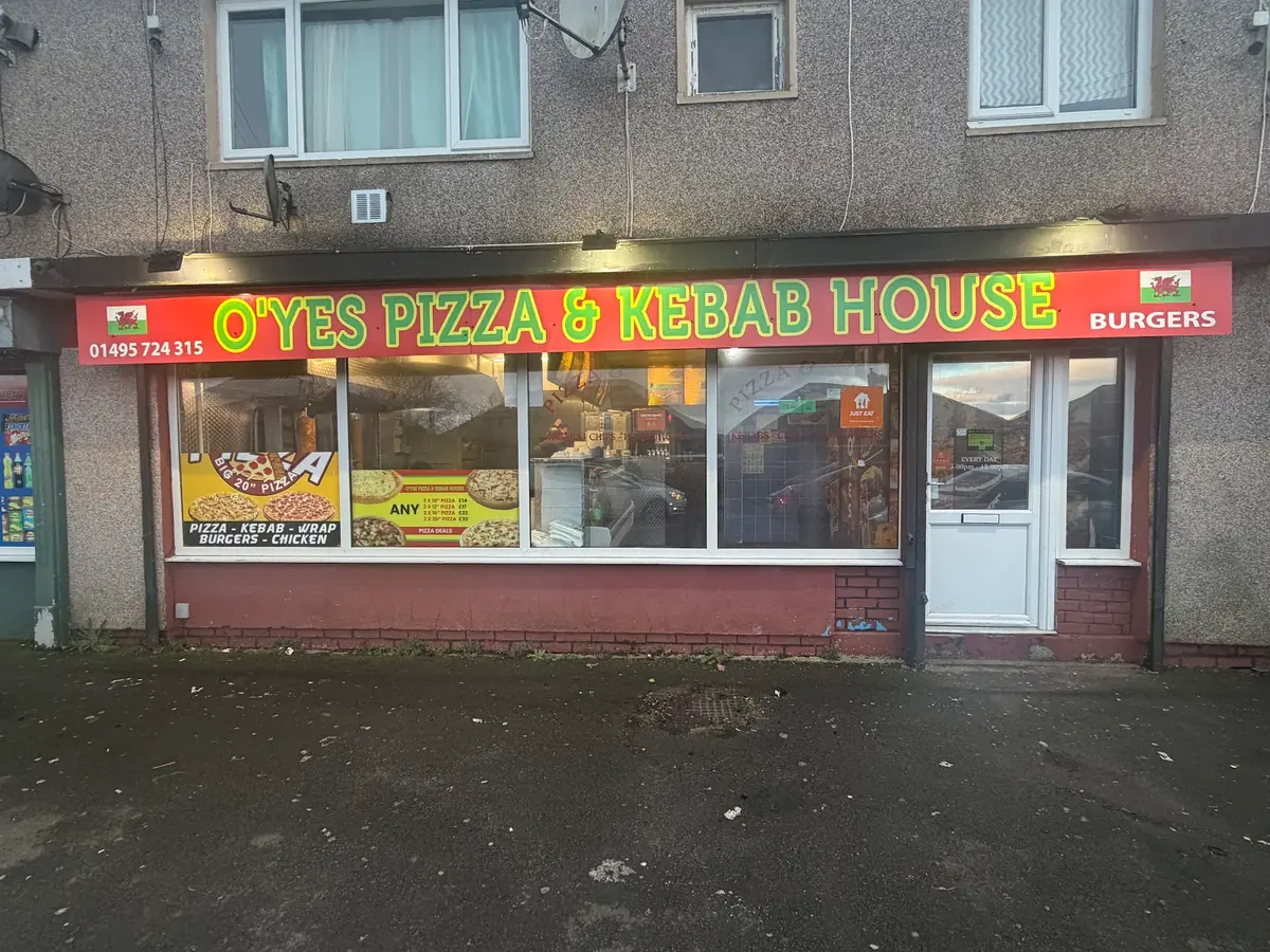O'Yes Pizza Tredegar — Restaurants in Tredegar
