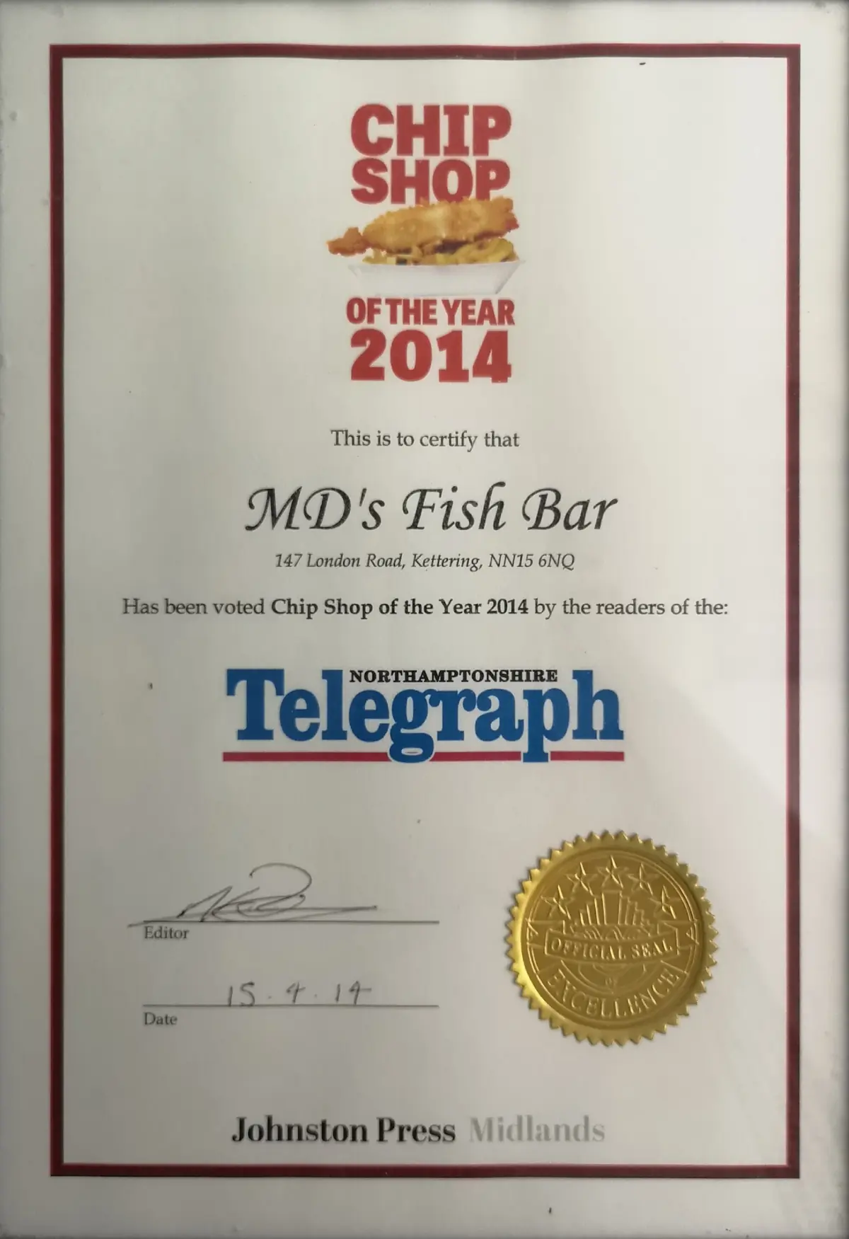 M. D's Fish Bar photo (photo 5 of 7)