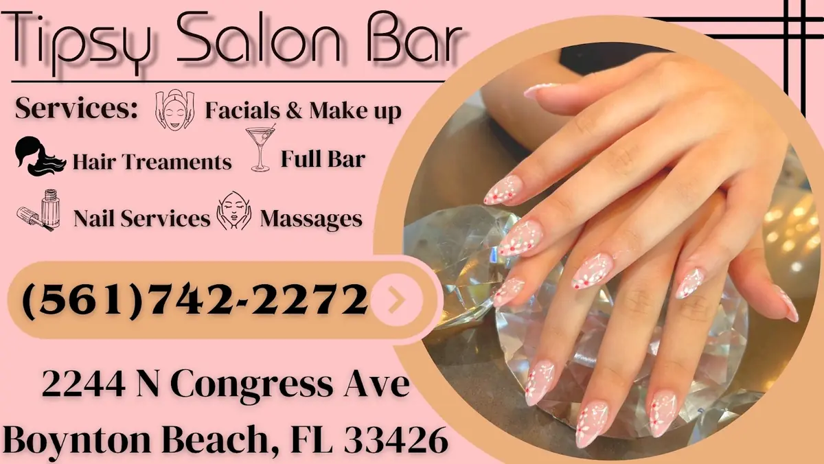 Tipsy Nail & Hair Salonbar Congress — Nail Salons in Boynton Beach