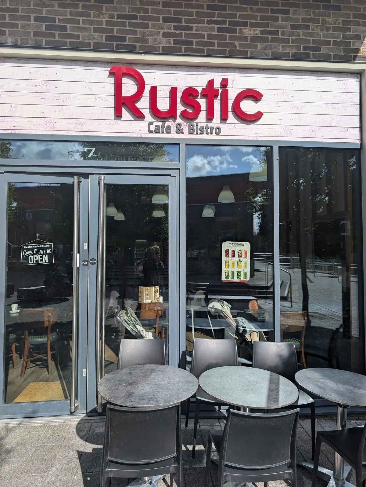 Inside Rustic Café, Watford