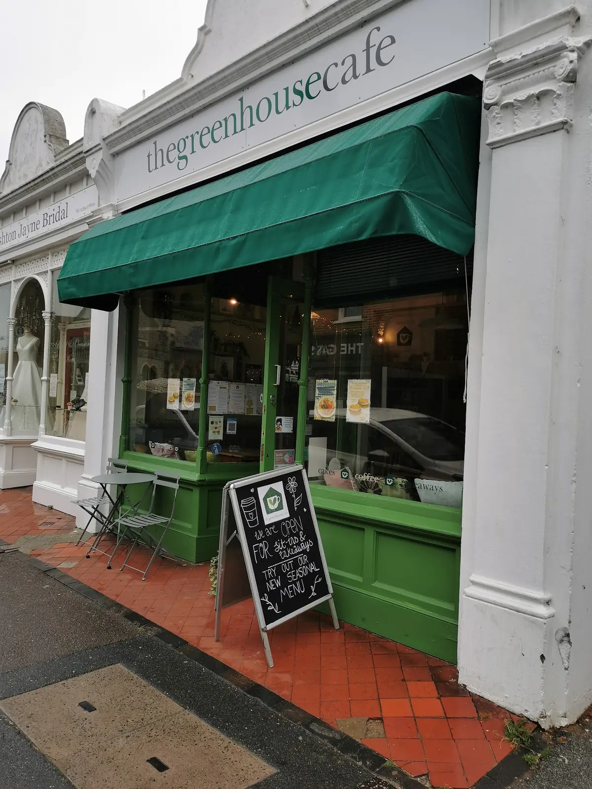 The Greenhouse Cafe — Cafes in Felixstowe