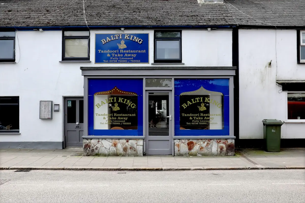 Balti King — Indian restaurants in Hayle