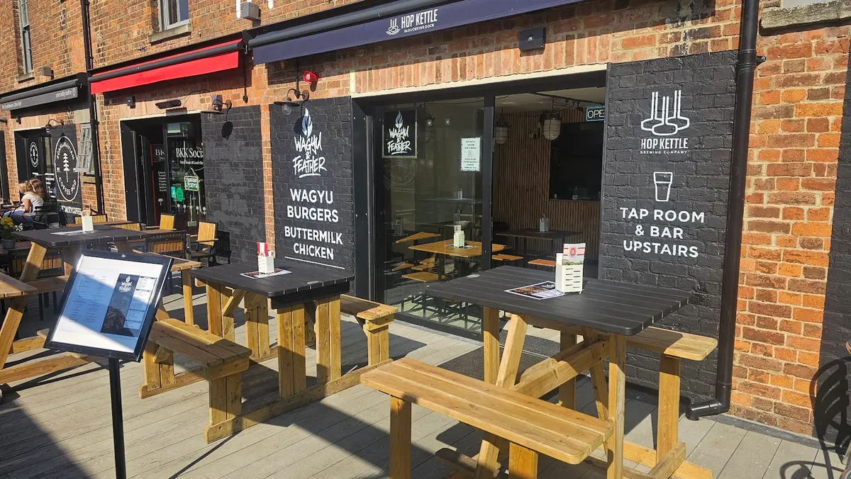 Inside Wagyu & Feather, Gloucester