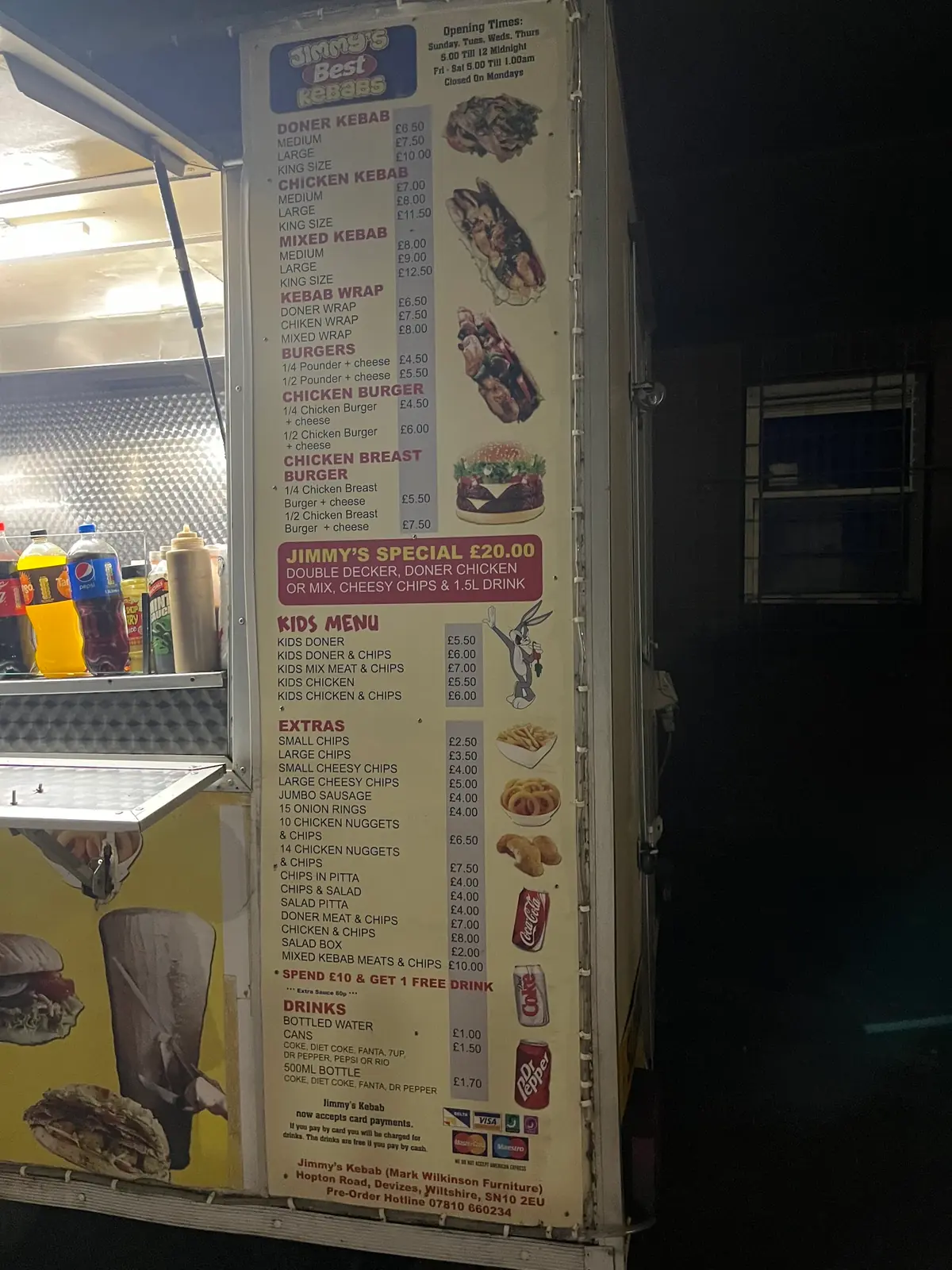 Jimmy's Kebabs — Restaurants in Devizes
