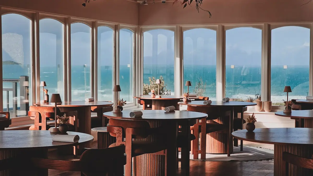 Inside Ugly Butterfly Restaurant and Bar, Cornwall, Newquay