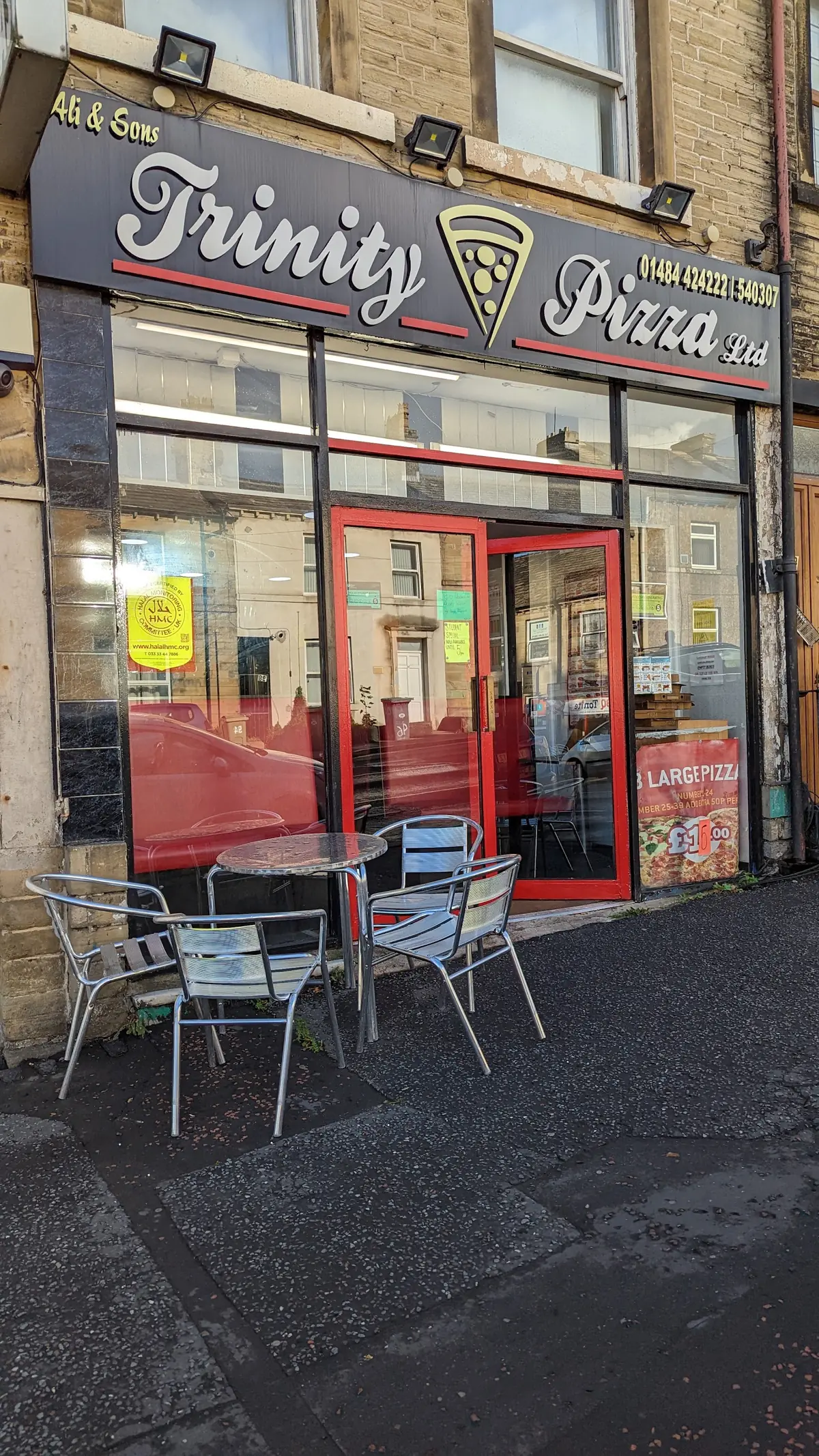 Trinity Pizzas — Pizza in Huddersfield